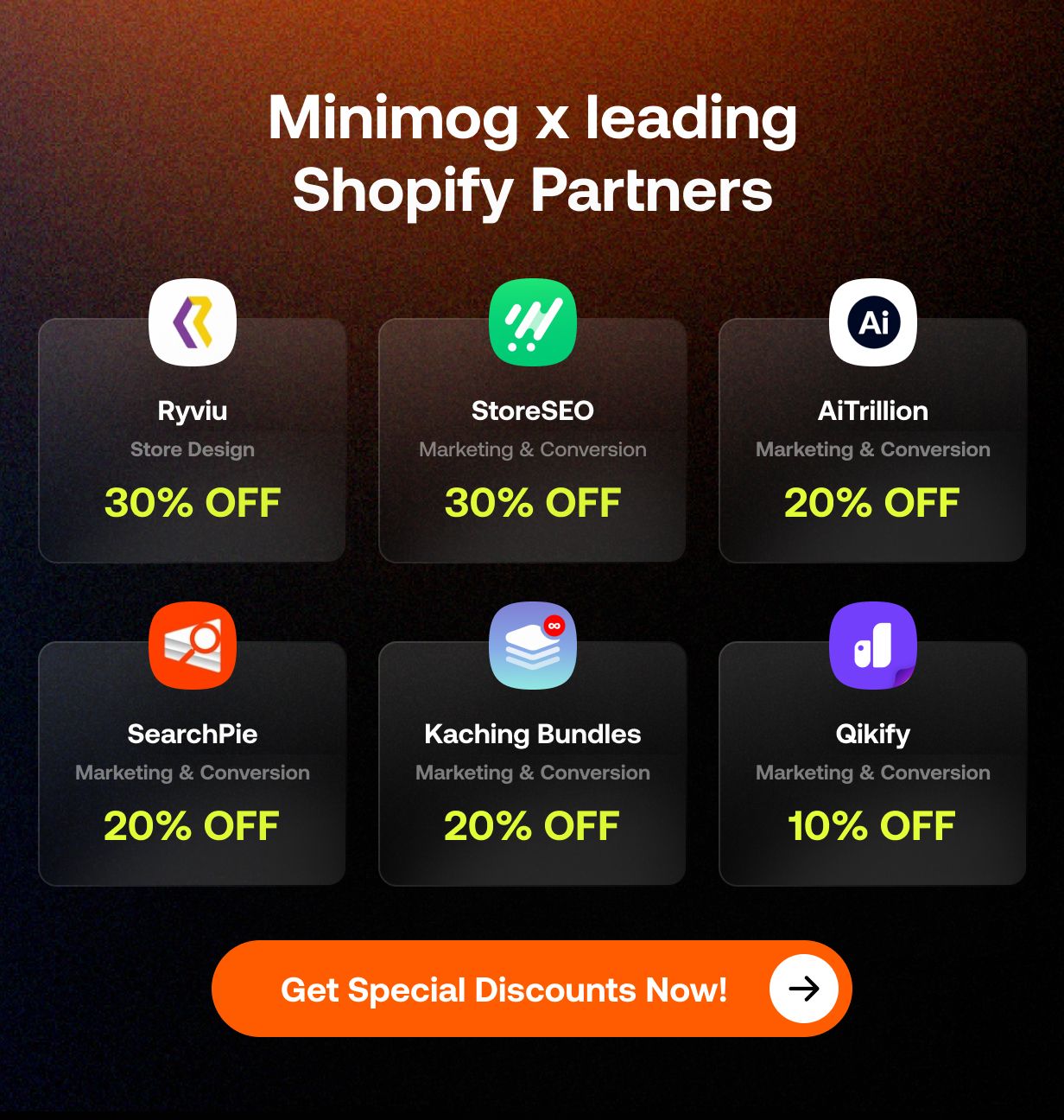 Minimog - Next-gen Multipurpose Shopify theme 2.0 - Minimog x leading Shopify Partners